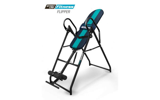 Инверсионный стол FLIPPER сине-бирюзовый с подушкой Инверсионный стол FLIPPER сине-бирюзовый с подушкой